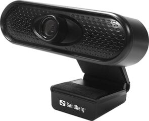 Sandberg USB Webcam 1080P HD цена и информация | Компьютерные (Веб) камеры | 220.lv