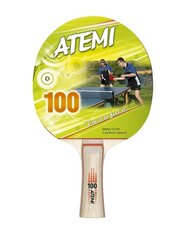 Galda tenisa rakete Atemi 100 concave цена и информация | Ракетки для настольного тенниса, чехлы и наборы | 220.lv