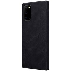 Оригинальный кожаный чехол Nillkin Qin для Samsung Galaxy Note 20, Черный цена и информация | Чехлы для телефонов | 220.lv