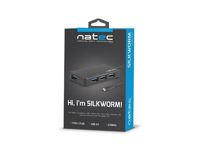 NATEC NHU-1343 cena un informācija | Adapteri un USB centrmezgli | 220.lv