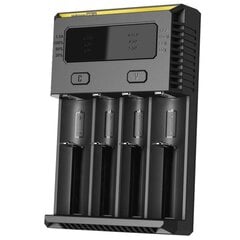 Nitecore New i4 universāls lādētājs цена и информация | Зарядные устройства для элементов питания | 220.lv