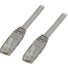 DELTACO U / UTP Cat5e patch kabelis, 50m, 100MHz, Delta-certified, pelēks / 50-TP cena un informācija | Kabeļi un vadi | 220.lv