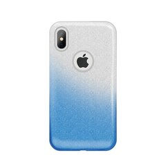 Gradient Glitter 3in1 case for Huawei Y6 2018 blue цена и информация | Чехлы для телефонов | 220.lv