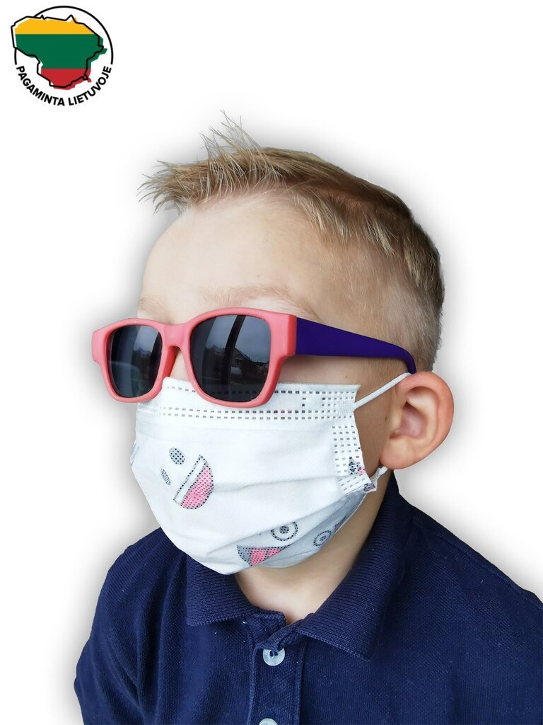 Vienreizlietojamās medicīniskās maskas bērniem Syntheos LT “Smaidiņš”, 50 gab. cena un informācija | Pirmā palīdzība | 220.lv