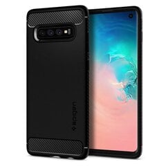 Spigen Rugged Armor для Samsung Galaxy S10, черный цена и информация | Чехлы для телефонов | 220.lv