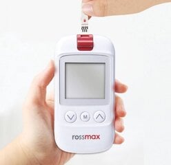 Прибор для измерения уровня глюкозы в крови Rossmax HS200 цена и информация | Тонометры | 220.lv