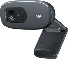 Logitech C270 HD Webcam цена и информация | Компьютерные (Веб) камеры | 220.lv