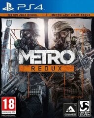 Metro Redux, PlayStation 4 цена и информация | Игра SWITCH NINTENDO Монополия | 220.lv