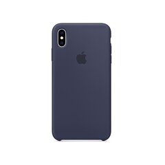 Apple iPhone XS Max Silicone Cover, Синий цена и информация | Чехлы для телефонов | 220.lv