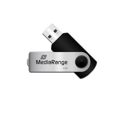 USB datu reģistrētājs Mediarange 4GB MR907 цена и информация | USB Atmiņas kartes | 220.lv