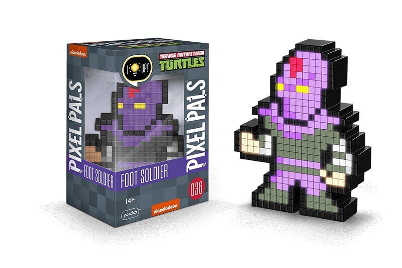 PDP Pixel Pals Tmnt Foot Soldier cena un informācija | Datorspēļu suvenīri | 220.lv