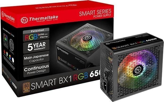 Thermaltake PS-SPR-0650NHSABE-1 цена и информация | Barošanas bloki (PSU) | 220.lv