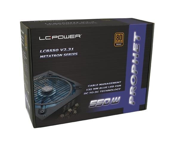 LC Power LC8550 PC cena un informācija | Barošanas bloki (PSU) | 220.lv