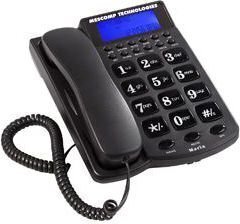 Mescomp MT 512, melns cena un informācija | Stacionārie telefoni | 220.lv