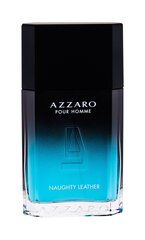 Tualetes ūdens Azzaro Pour Homme Naughty Leather EDT vīriešiem 100 ml cena un informācija | Vīriešu smaržas | 220.lv
