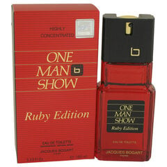 Туалетная вода для мужчин Jacques Bogart One Man Show Ruby Edition EDT, 100мл цена и информация | Мужские духи | 220.lv