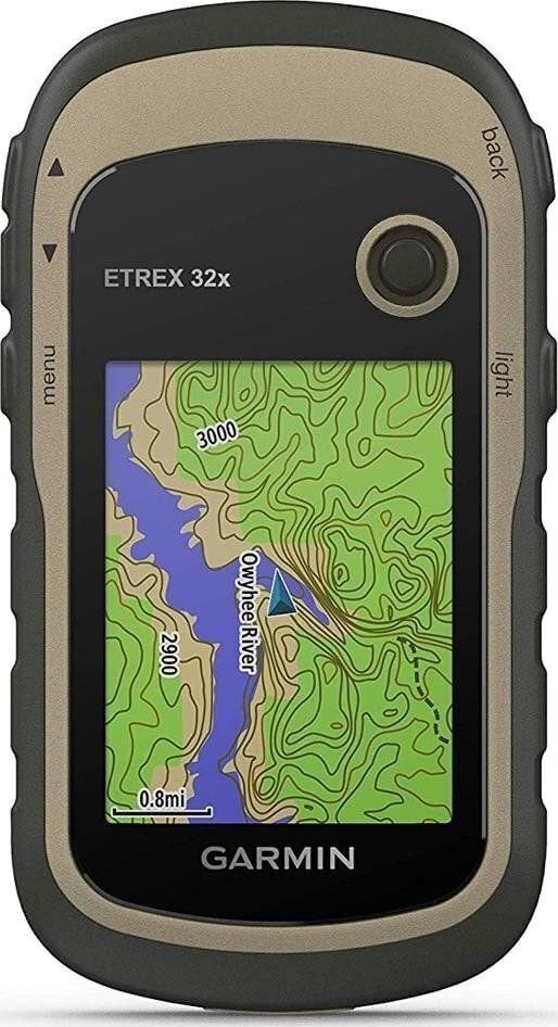 Pārnesājams GPS uztvērējs Garmin eTrex 32x cena un informācija | Auto GPS | 220.lv