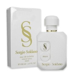 Tualetes ūdens Sergio Soldano White EDT vīriešiem 100 ml cena un informācija | Vīriešu smaržas | 220.lv