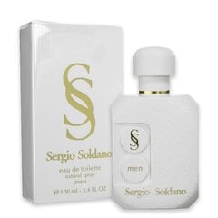 Tualetes ūdens Sergio Soldano White EDT vīriešiem 100 ml цена и информация | Мужские духи | 220.lv