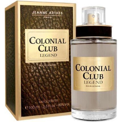 Tualetes ūdens Jeanne Arthes Colonial Club Legend EDT vīriešiem 100 ml cena un informācija | Vīriešu smaržas | 220.lv