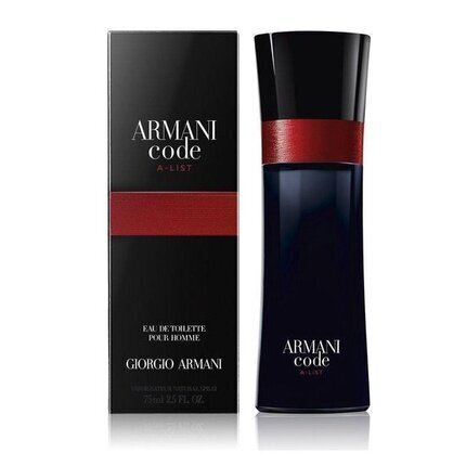 Parfimērijas ūdens Giorgio Armani Armani Code A-List EDT vīriešiem 75 ml cena un informācija | Vīriešu smaržas | 220.lv
