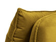 Divvietīgs dīvāns Kooko Home Lento, dzeltens cena un informācija | Dīvāni | 220.lv