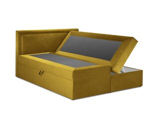 Кровать Mazzini Beds Yucca 200x200см, бежевая цена и информация | Кровати | 220.lv