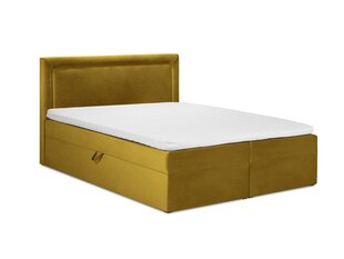 Кровать Mazzini Beds Yucca 200x200см, бежевая цена и информация | Кровати | 220.lv