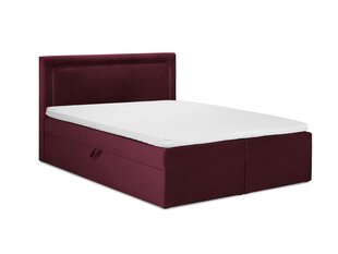 Кровать Mazzini Beds Yucca 200x200 см, красная цена и информация | Кровати | 220.lv