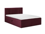 Gulta Mazzini Beds Afra 200x200 cm, sarkana