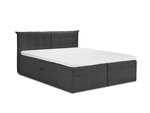 Кровать Mazzini Beds Echaveria 200x200 см, темно-серая