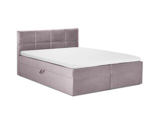Кровать Mazzini Beds Mimicry 200x200 см, розовая цена и информация | Кровати | 220.lv