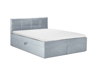 Кровать Mazzini Beds Mimicry 200x200 см, светло-синяя цена и информация | Кровати | 220.lv