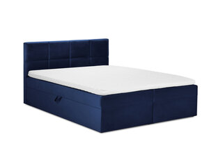 Кровать Mazzini Beds Mimicry 200x200 см, синяя цена и информация | Кровати | 220.lv