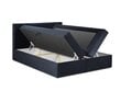 Gulta Mazzini Beds Mimicry 200x200 cm, tumši zila цена и информация | Gultas | 220.lv
