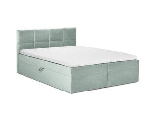 Кровать Mazzini Beds Mimicry 200x200 см, светло-зеленая цена и информация | Кровати | 220.lv