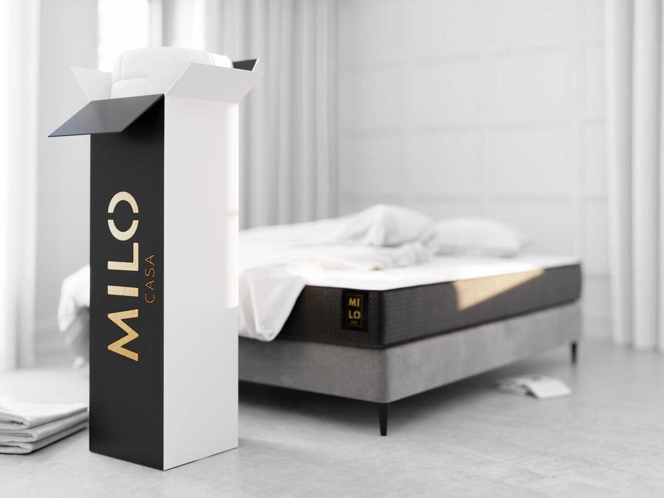Matracis Milo Casa Mio, 160x200cm cena un informācija | Matrači | 220.lv