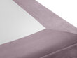 Kušete Milo Casa Lia 90x200, gaiši violeta/melna цена и информация | Gultas | 220.lv