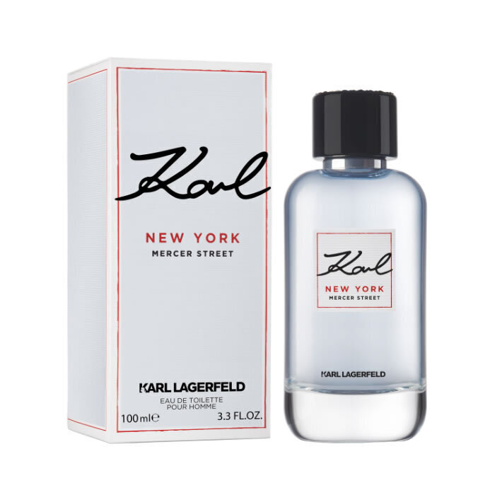 Tualetes ūdens Karl Lagerfeld Karl New York Mercer Street EDT vīriešiem 100 ml цена и информация | Vīriešu smaržas | 220.lv