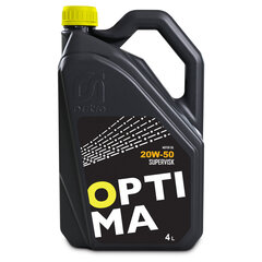Качественное масло OPTIMA SUPERVISK SAE 20W-50, 4 л цена и информация | Моторное масло | 220.lv