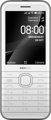 Nokia 8000 4G, Dual SIM, White cena un informācija | Mobilie telefoni | 220.lv