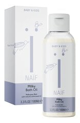 Piena eļļa vannai Naïf Baby & Kids Care - mīkstā eļļa vannai visiem ādas tipiem 100 ml cena un informācija | Bērnu kosmētika, līdzekļi jaunajām māmiņām | 220.lv