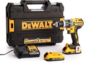 Ударная дрель-отвертка DeWalt DCD796D2 цена и информация | Шуруповерты, дрели | 220.lv