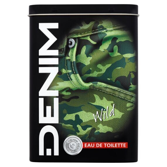 Tualetes ūdens vīriešiem Denim Wild Eau De Toilette EDT sprejs metāla kastītē, 100 ml cena un informācija | Vīriešu smaržas | 220.lv