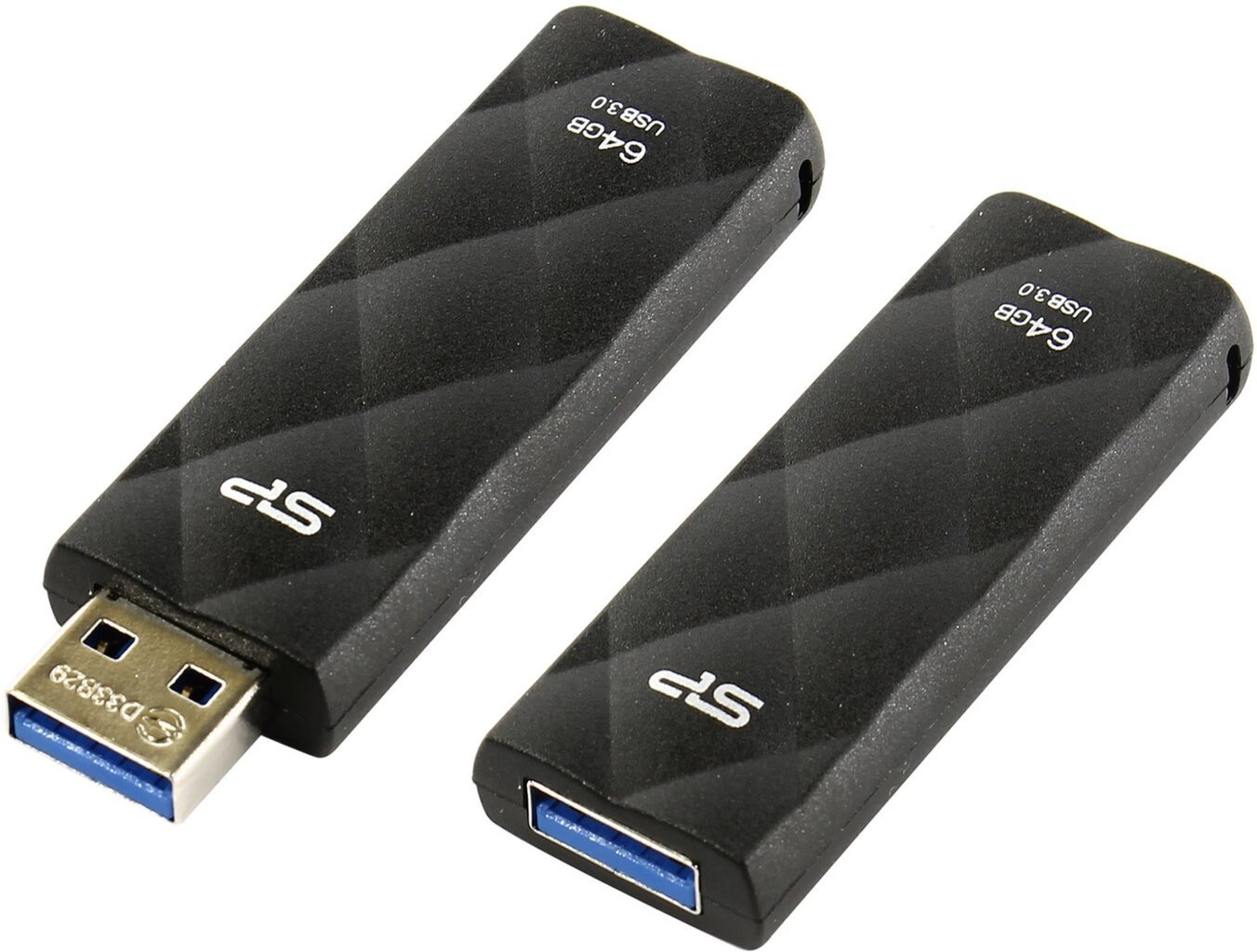Silicon Power zibatmiņa 64GB Blaze B20 USB 3.0, melna cena un informācija | USB Atmiņas kartes | 220.lv