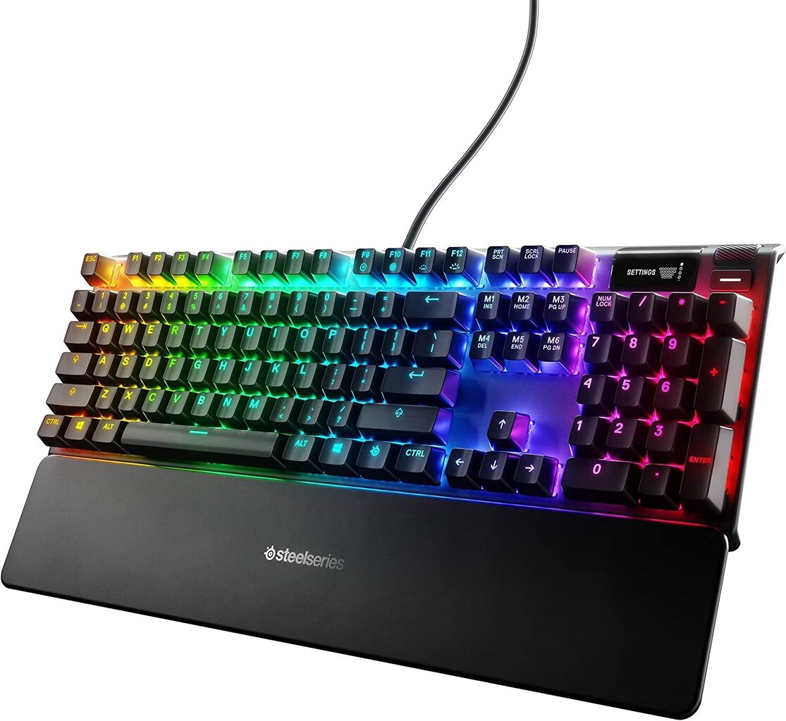 SteelSeries Apex Pro TKL Black US cena un informācija | Klaviatūras | 220.lv