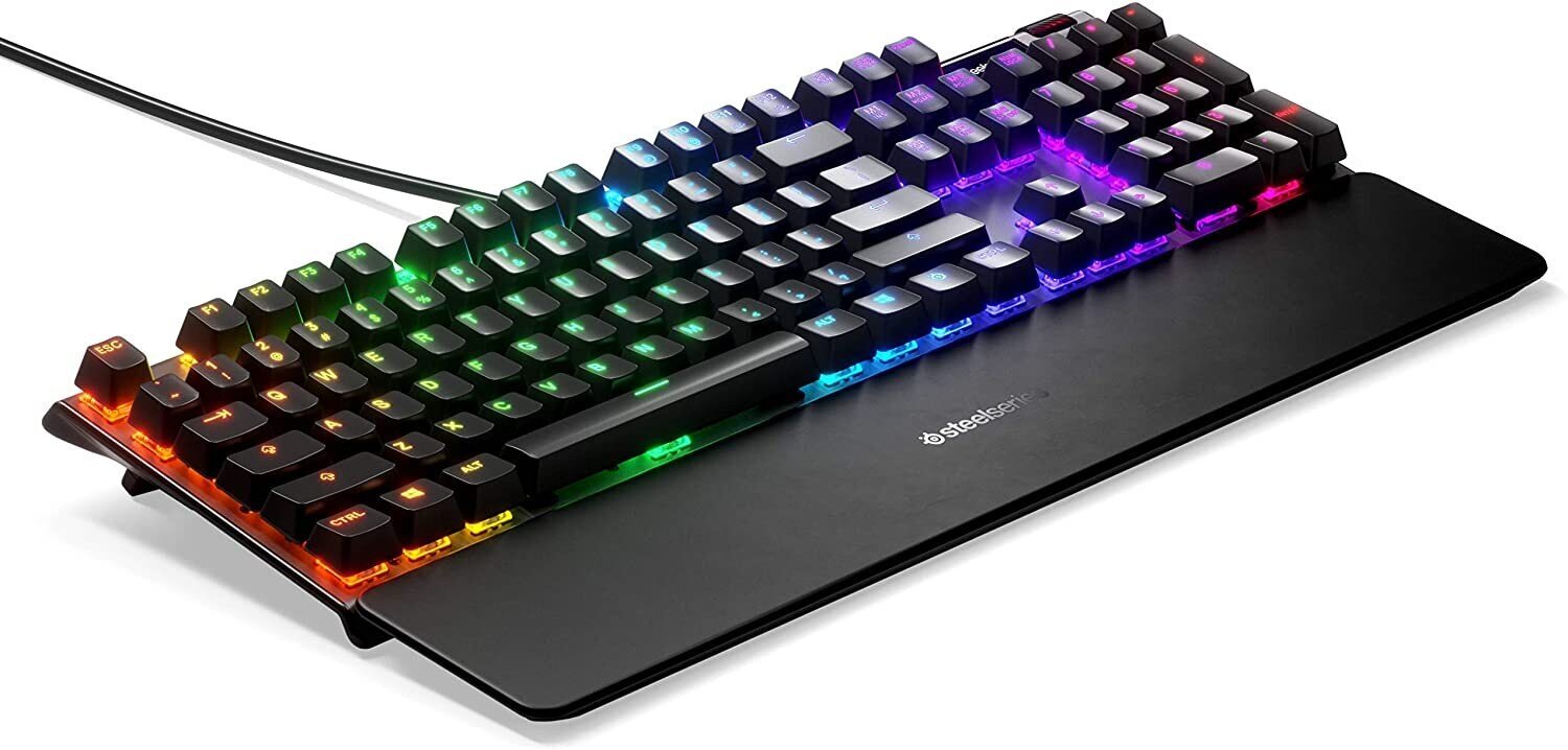 SteelSeries Apex Pro TKL Black US cena un informācija | Klaviatūras | 220.lv