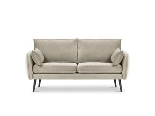 Divvietīgs dīvāns Kooko Home Lento, smilškrāsas cena un informācija | Dīvāni | 220.lv