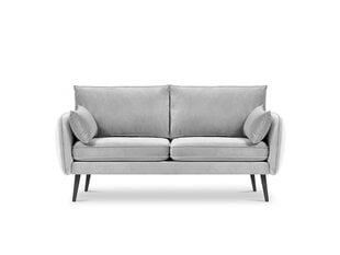 Divvietīgs dīvāns Kooko Home Lento, gaiši pelēks cena un informācija | Dīvāni | 220.lv