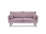 Divvietīgs dīvāns Kooko Home Lento, rozā